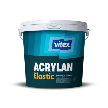 VITEX ACRYLAN ELASTIC ΕΛΑΣΤΟΜΕΡΕΣ ΣΤΕΓΑΝΩΤΙΚΟ ΑΚΡΥΛΙΚΟ ΧΡΩΜΑ