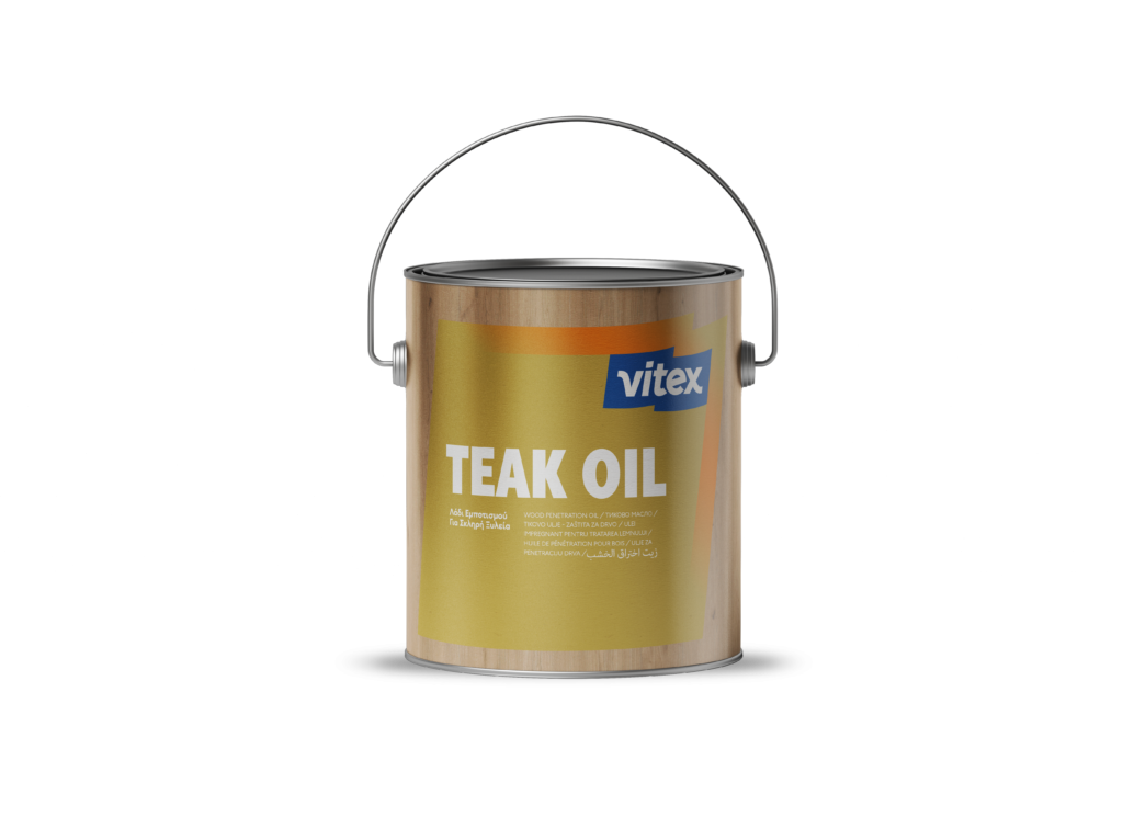 VITEX TEAK OIL ΛΑΔΙ ΕΜΠΟΤΙΣΜΟΥ ΣΚΛΗΡΩΝ ΞΥΛΩΝ 750ml 1 VITEX TEAK OIL ΛΑΔΙ ΕΜΠΟΤΙΣΜΟΥ ΣΚΛΗΡΩΝ ΞΥΛΩΝ 750ml