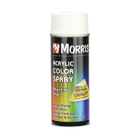 ΣΠΡΕЇ ΑΚΡΥΛΙΚΟ ΧΡΩΜΑΤΟΣ ΜΑΤ 400ml MORRIS