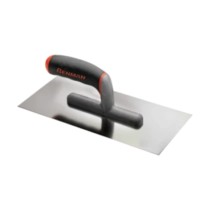 ΜΥΣΤΡΙ ΠΛΑΚΑΔΩΝ INOX ΙΣΙΟ ΜΕ ΠΛΑΣΤΙΚΗ ΛΑΒΗ 280mm BENMAN