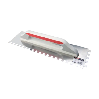 ΜΥΣΤΡΙ ΠΛΑΚΑΔΩΝ INOX ΜΕ ΤΕΤΡΑΓΩΝΟ ΔΟΝΤΙ & ΠΛΑΣΤΙΚΗ ΛΑΒΗ 480X130X10mm BENMAN