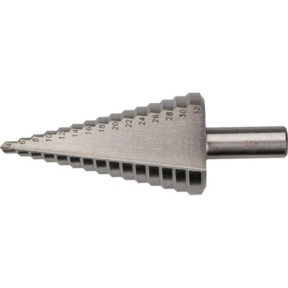 ΤΡΥΠΑΝΙ HSS M2 ΚΛΙΜΑΚΩΤΟ ΜΕΤΡΙΚΟ ΚΩΝΙΚΟ GEKO 4-39mm