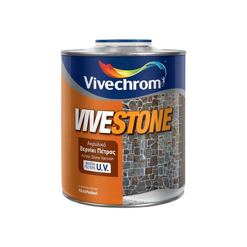 VIVESTONE ΑΚΡΥΛΙΚΟ ΒΕΡΝΙΚΙ ΠΕΤΡΑΣ VIVECHROM 1 VIVESTONE ΑΚΡΥΛΙΚΟ ΒΕΡΝΙΚΙ ΠΕΤΡΑΣ VIVECHROM