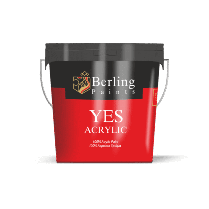 YES 100% ΑΚΡΥΛΙΚΟ ΧΡΩΜΑ ΕΞΩΤΕΡΙΚΩΝ ΧΩΡΩΝ BERLING