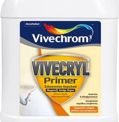 VIVECRYL PRIMER ΜΙΚΡΟΝΙΖΕ ΑΣΤΑΡΙ ΝΕΡΟΥ VIVECHROM 5lt