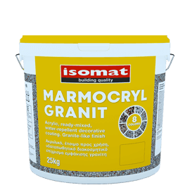 MARMOCRYL GRANIT ΕΤΟΙΜΟ ΔΙΑΚΟΣΜΗΤΙΚΟ ΕΠΙΧΡΙΣΜΑ ISOMAT 25kg
