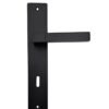 ΠΟΜΟΛΟ ΠΟΡΤΑΣ ΜΑΥΡΟ ΜΕ ΦΑΡΔΙΑ ΠΛΑΚΑ IMPORT HELLAS 280x45mm