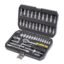 TOP MASTER ΚΑΣΕΤΙΝΑ ΚΑΡΥΔΑΚΙ Cr-V 1/4''  ΣΕΤ 46τεμ 339203