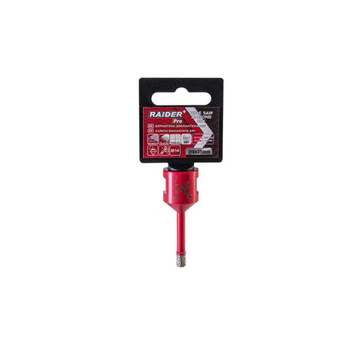 RAIDER ΠΟΤΗΡΟΤΡΥΠΑΝΟ ΔΙΑΜΑΝΤΕ M14 Φ06mm 157838 1 RAIDER ΠΟΤΗΡΟΤΡΥΠΑΝΟ ΔΙΑΜΑΝΤΕ M14 Φ06mm 157838