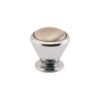 CONVEX ΠΟΜΟΛΑΚΙ ΕΠΙΠΛΟΠΟΙΙΑΣ 24MM ΧΡΩΜΙΟ ΜΑΤ ΝΙΚΕΛ 113-24S04S05