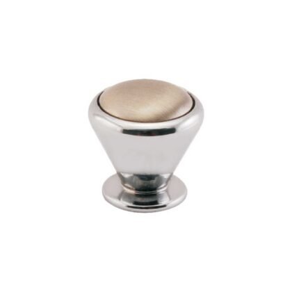 CONVEX ΠΟΜΟΛΑΚΙ ΕΠΙΠΛΟΠΟΙΙΑΣ 24MM ΧΡΩΜΙΟ ΜΑΤ ΝΙΚΕΛ 113-24S04S05
