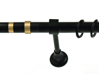 ΚΟΥΡΤΙΝΟΞΥΛΟ STRATO N12 Φ25 ΧΡΥΣΟ 150cm