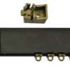 ΣΙΔΗΡΟΔΡΟΜΟΣ SLIM LINE N9 ΜΕ ΠΛΑΣΤΙΚΟ ΣΤΗΡΙΓΜΑ 150cm