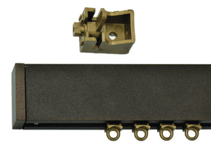 ΣΙΔΗΡΟΔΡΟΜΟΣ SLIM LINE N9 ΜΕ ΠΛΑΣΤΙΚΟ ΣΤΗΡΙΓΜΑ 150cm