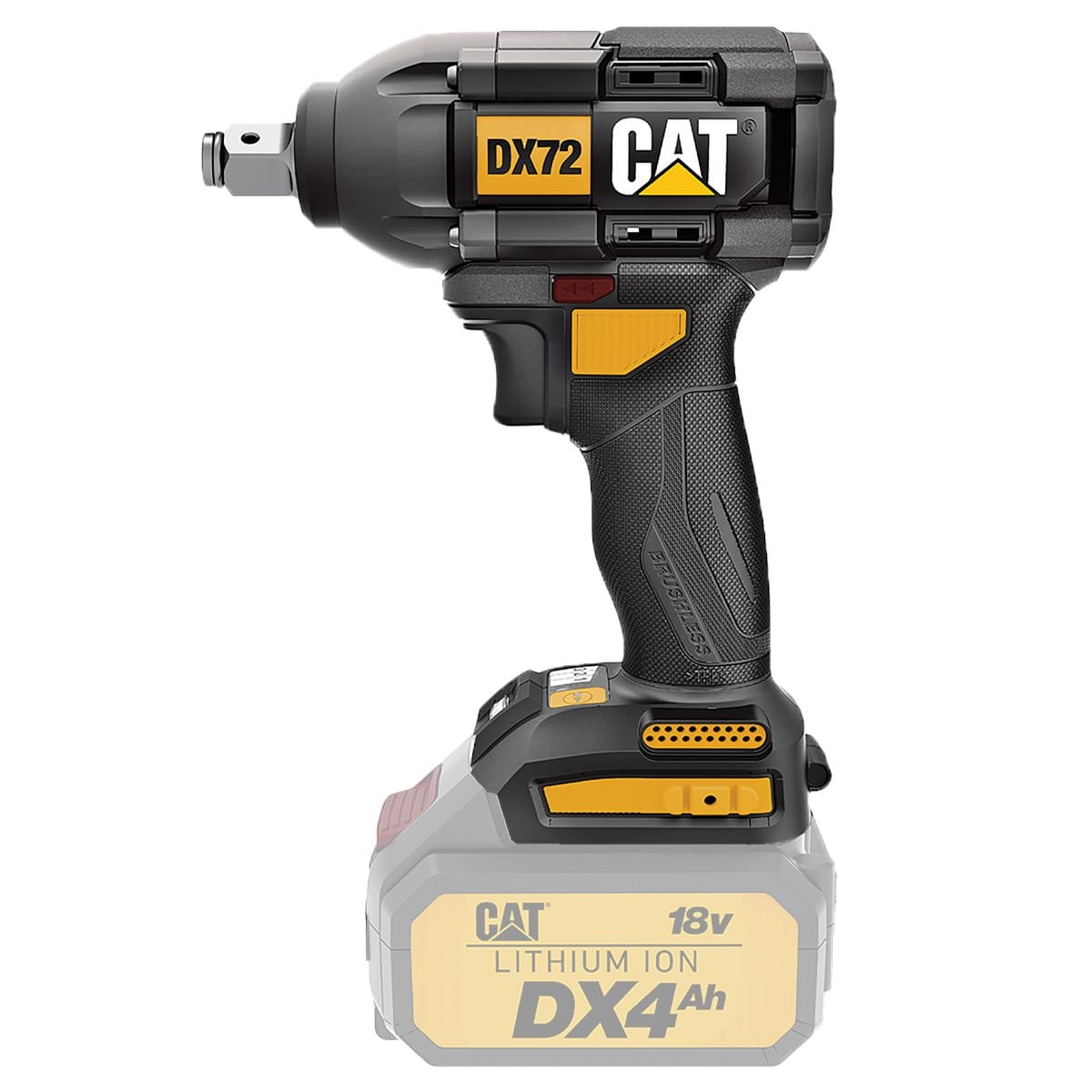 CAT SOLO ΜΠΟΥΛΟΝΟΚΛΕΙΔΟ Li-ion 18V με Υποδοχή 1/2" DX72B 1 CAT SOLO ΜΠΟΥΛΟΝΟΚΛΕΙΔΟ Li-ion 18V με Υποδοχή 1/2" DX72B