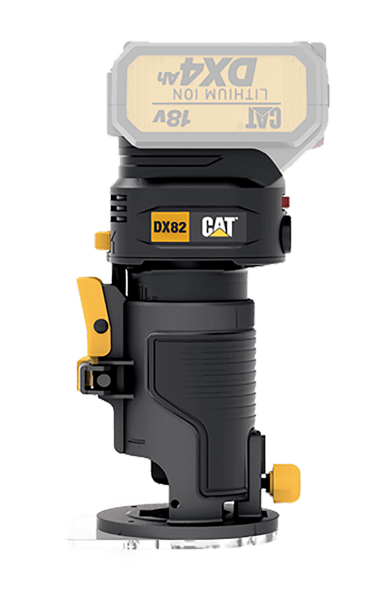CAT SOLO Κάθετη Φρέζα 18V με Ρύθμιση Ταχύτητας 38mm DX82B 1 CAT SOLO Κάθετη Φρέζα 18V με Ρύθμιση Ταχύτητας 38mm DX82B