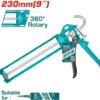 ΠΙΣΤΟΛΙ ΣΙΛΙΚΟΝΗΣ ΑΝΟΙΚΤΟΥ ΤΥΠΟΥ TOTAL 335mm THT21509
