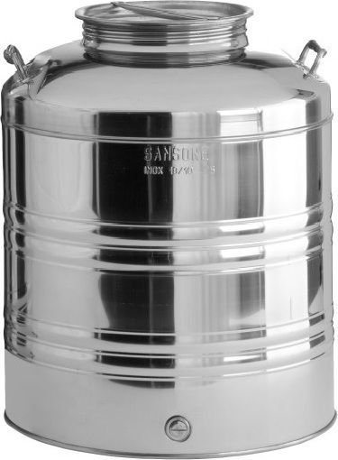 ΔΟΧΕΙΟ ΛΑΔΙΟΥ INOX ΒΙΔΩΤΟ SANSONE 3 ΔΟΧΕΙΟ ΛΑΔΙΟΥ INOX ΒΙΔΩΤΟ SANSONE - Image 3