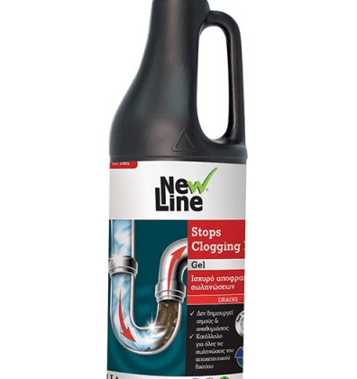 NEW LINE STOPS CLOGGING GEL ΑΠΟΦΡΑΞΗΣ