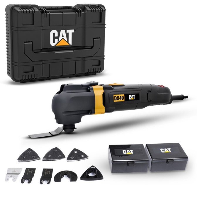 CAT Πολυεργαλείο SDS 350W με 14 λάμες DX49.1 1 CAT Πολυεργαλείο SDS 350W με 14 λάμες DX49.1
