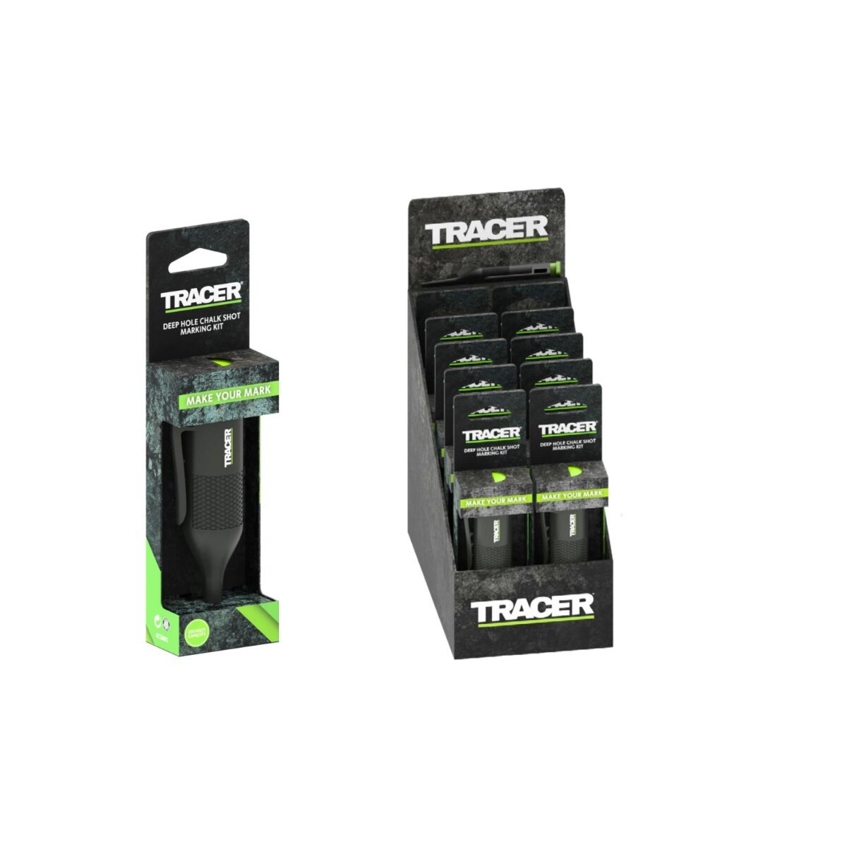 TRACER ΜΑΡΚΑΔΟΡΟΣ ΣΗΜΑΔΕΜΑΤΟΣ ΚΙΜΩΛΙΑΣ TRUE SHOT ACSMK1 5 Φακός Tracer σε συσκευασία
