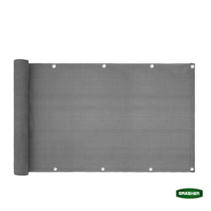 GRASHER ΔΙΑΧΩΡΙΣΤΙΚΟ ΔΙΧΤΥ ΜΠΑΛΚΟΝΙΟΥ 160gr/m² ΓΚΡΙ 0,75Χ6M ΜΕ ΚΡΙΚΟΥΣ