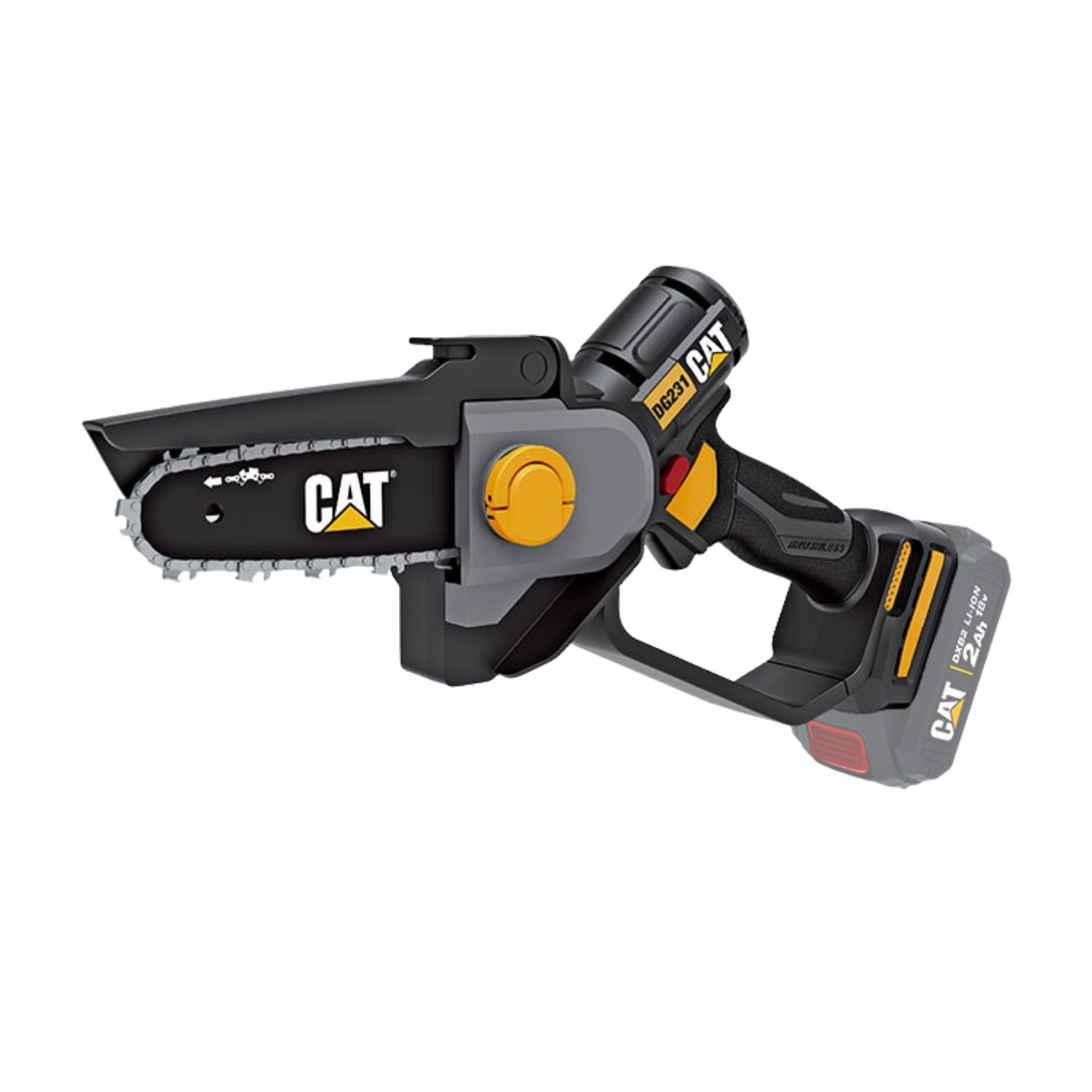 CAT Solo Αλυσοπρίονο κλαδευτικό μπαταρίας Li-Ion 18V DG231B 1 CAT Solo Αλυσοπρίονο κλαδευτικό μπαταρίας Li-Ion 18V DG231B